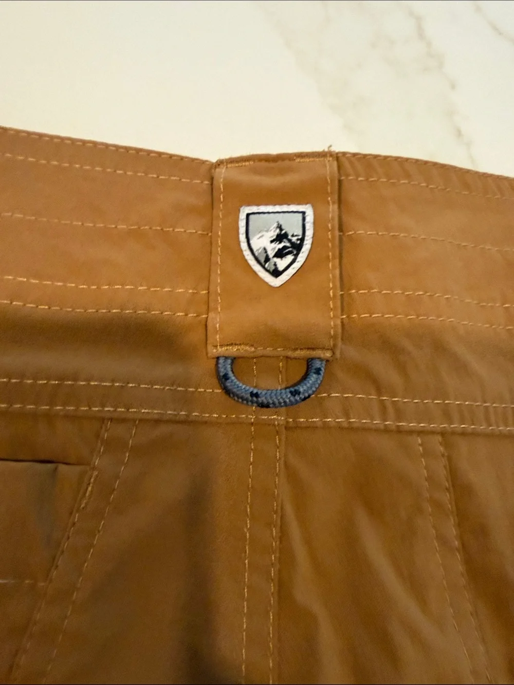 Men's Kuhl Casual Stretch Pants - Dark Mustard/Gold color Size 36x30 like new